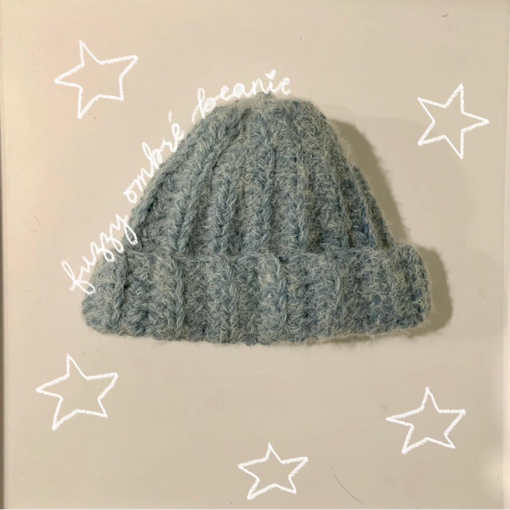 handmade chunky crochet beanie